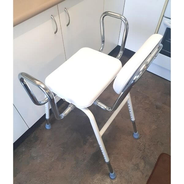 Days Kitchen Perching Stool Top View Near Benchtop
