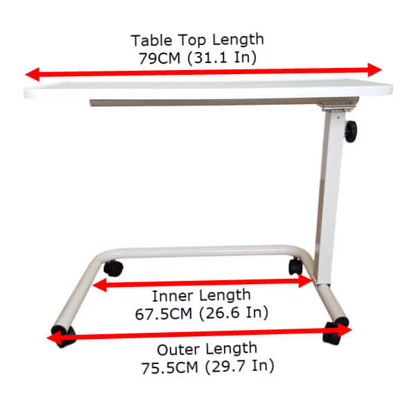 Days Over Bed Side Side Measurements