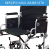 Image of Days Whirl Attendant Propelled Wheelchair Removeable Armrests