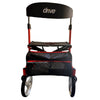 Image of Drive Nitro Red Walker Opened Front View