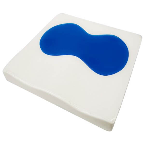 Dual Gel Contour Seat Foam Cushion Cover Removed