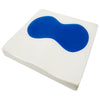 Image of Dual Gel Contour Seat Foam Cushion Cover Removed