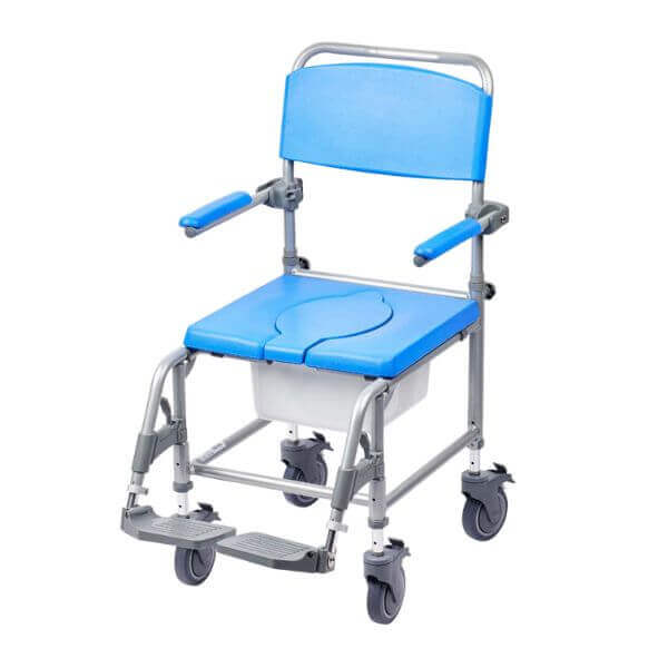HOMECRAFT Atlantic Wave Deluxe Shower Commode 18" Attendant Propel