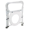 Image of Homecraft Aluminium Folding Over Toilet Aid Folded