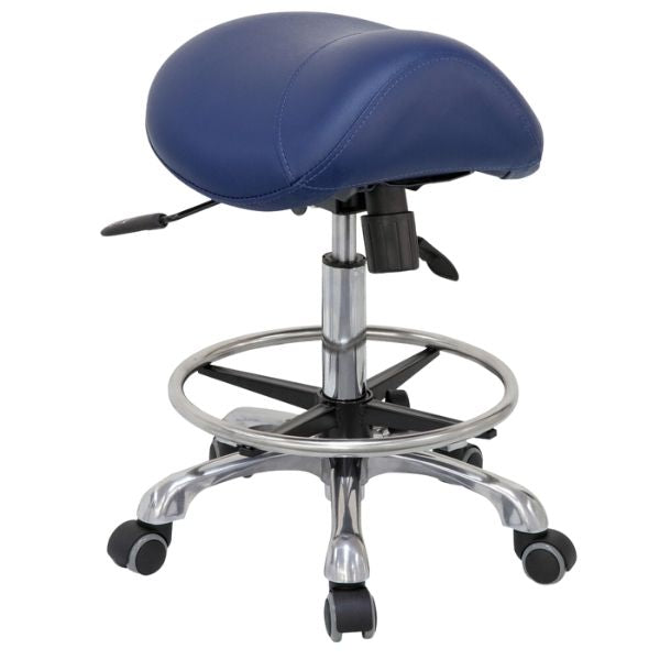 Medical Saddle Stool Height Adjustable. Durable, Customisable, and