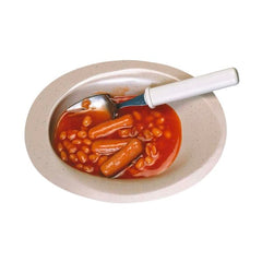 Melamine Contoured Plates (Pack of 4)