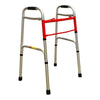 Image of Multi Foldable Walking Frame Red