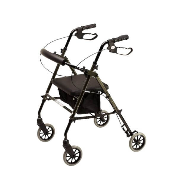 Outdoor Walker Height Adjustable Seat Grey