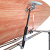 Image of Over Arm Chair Table Tilting Table Close Up Handle