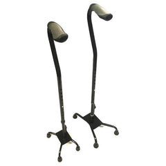 PQUIP Quad Tip Small Cane With TPR Handle Left And Right