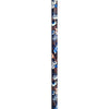 Image of PQUIP T Shape Handle Cane Floral Blue
