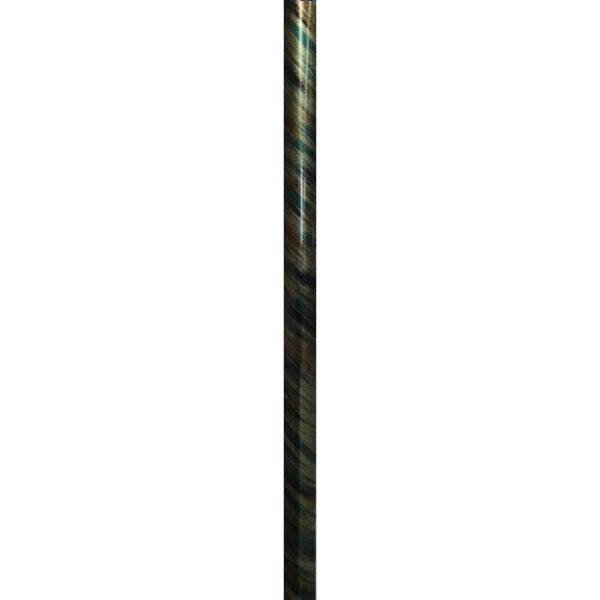 PQUIP T Shape Soft Grip Handle Cane Cyclone Green