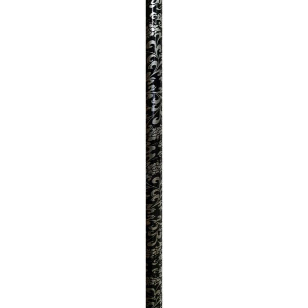PQUIP T Shape Soft Grip Handle Cane Leaf Pattern