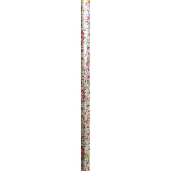 PQUIP T Shape Soft Grip Handle Cane Petals