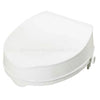 Image of Raised Toilet Seat with Contoured Surface 100mm Lid