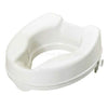Image of Raised Toilet Seat with Contoured Surface 100mmg No Lid