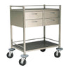 Image of Resuscitation Trolley - 4 Half Width Drawers