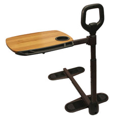 STANDER Assist-A-Tray Swivel Tray Bamboo Table and Stand Assist