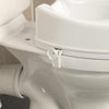 Image of Raised Toilet Seat with Contoured Surface