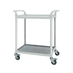 Service Cart for Nursing Homes 2 Shelves