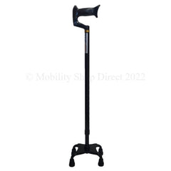 Sure Step Quad Cane Small Base Black RCN0200BL