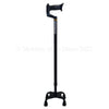 Image of Sure Step Quad Cane Small Base Black RCN0200BL