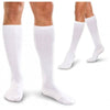 Image of Therafirm Core-Spun 15-20mmHg Mild Support Socks White
