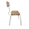 Image of Timber Shower Chair 470-570mm Side