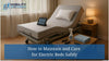 How to Maintain and Care for Electric Beds Safely