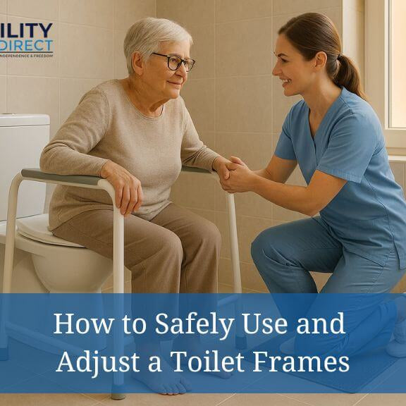 How to Safely Use and Adjust a Toilet Frames