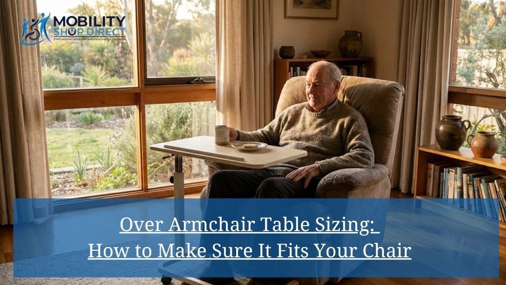 Over Armchair Table Sizing: How to Make Sure It Fits Your Chair