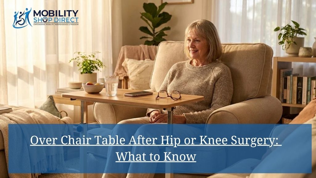 Over Chair Table After Hip or Knee Surgery: What to Know