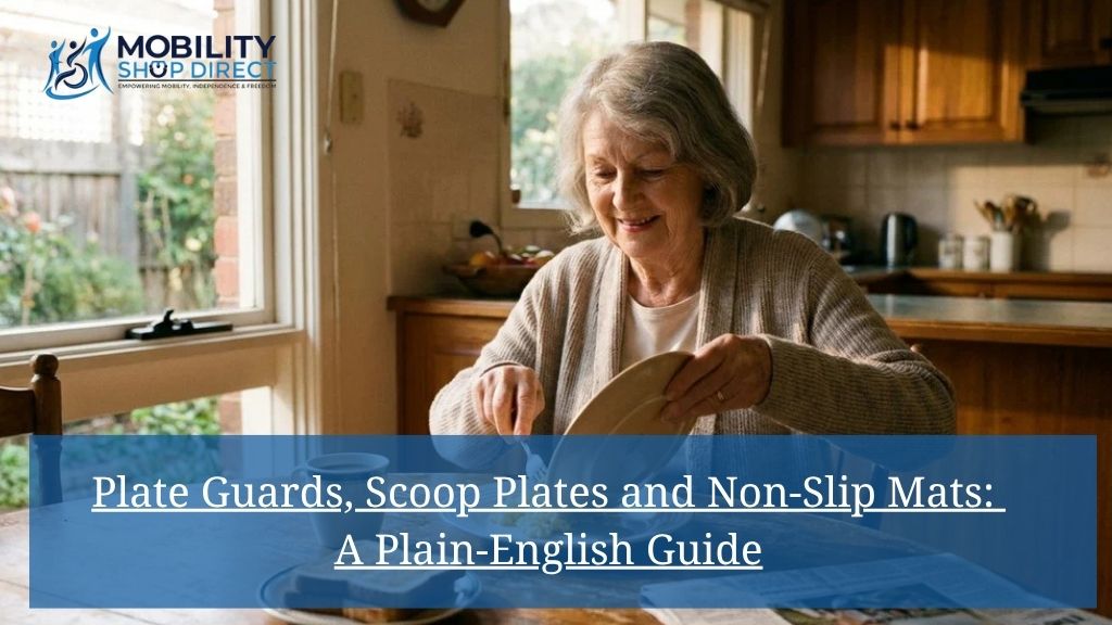 Plate Guards, Scoop Plates and Non-Slip Mats: A Plain-English Guide