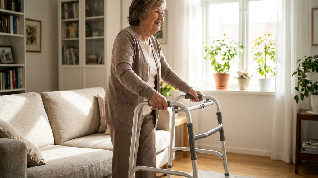 How to Adjust a Walking Frame to the Right Height