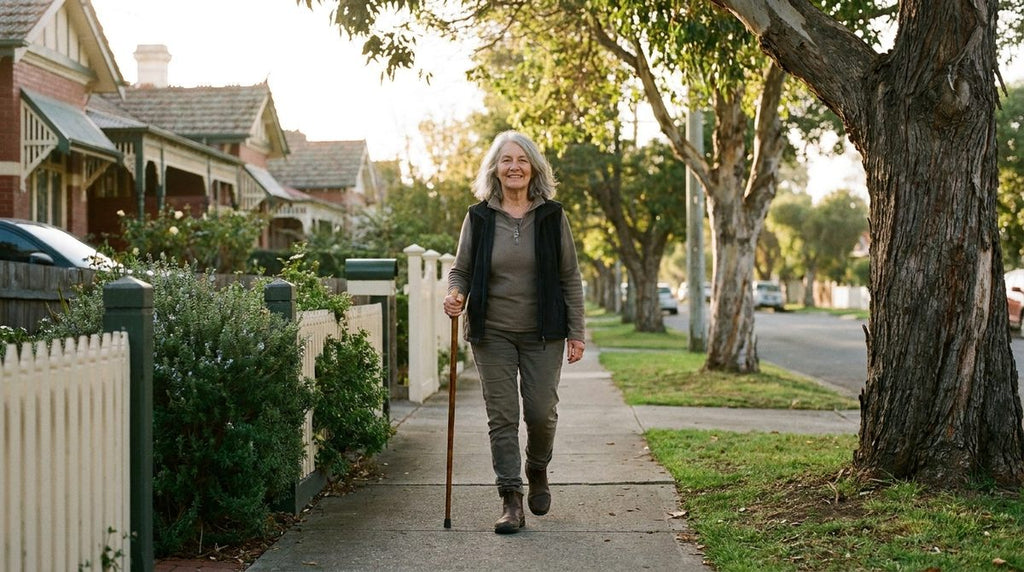How to Use a Walking Stick Correctly (Step by Step)
