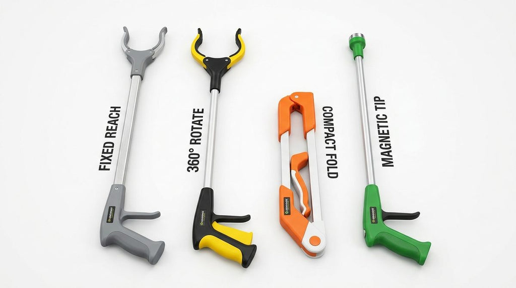 What Are the Different Types of Reacher Grabbers?