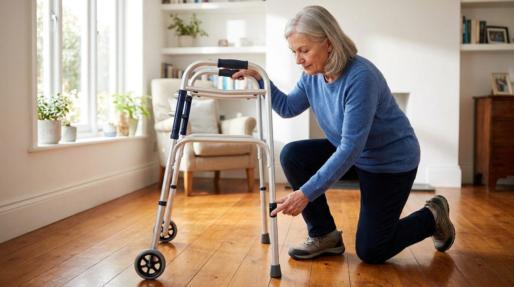 How to Adjust a Rollator to the Right Height (Step-by-Step Guide)