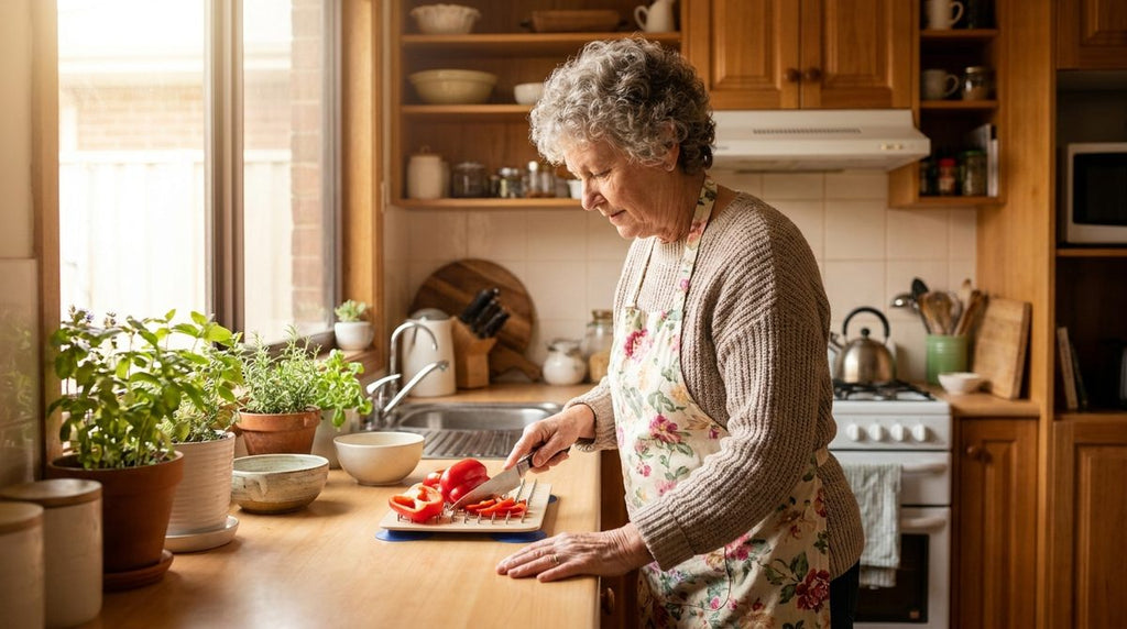 One-Handed Kitchen Aids: Cook Independently After Stroke