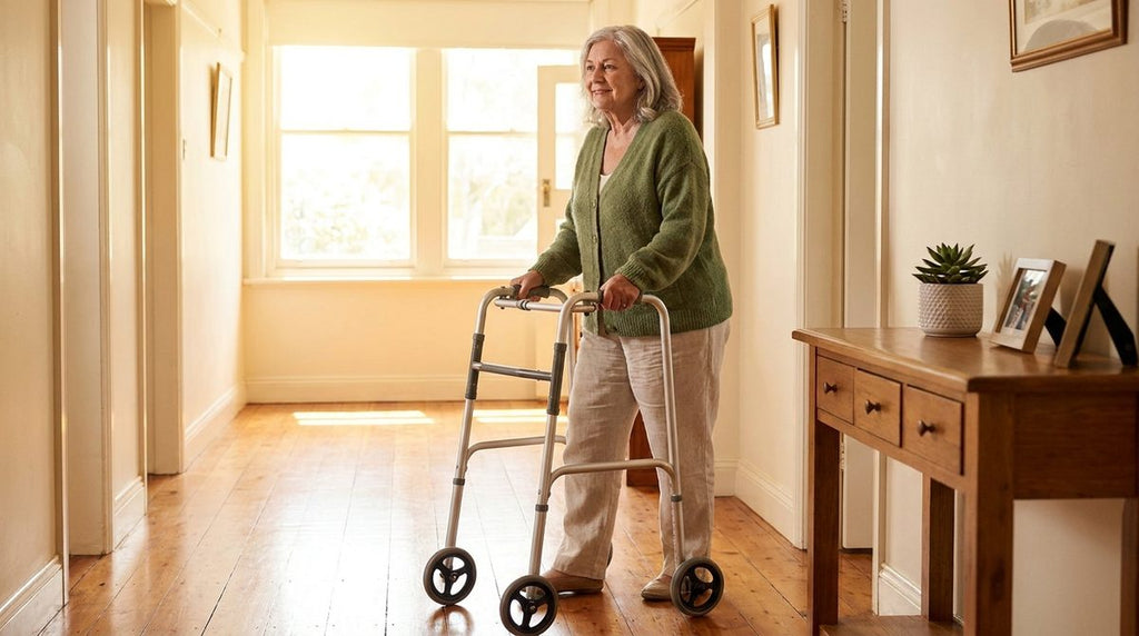 How to Use a Rollator After Hip or Knee Replacement Surgery