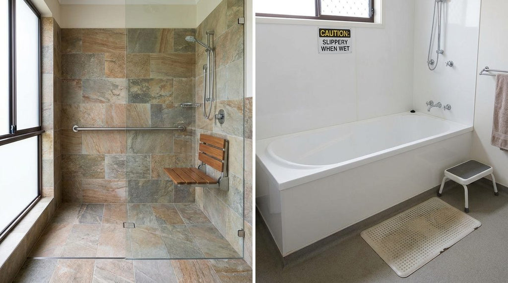 Walk-In Shower vs Bathtub for Elderly: Which Is Safer?