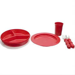 Adaptive Red Tableware Set for Dementia & Visual Impairment