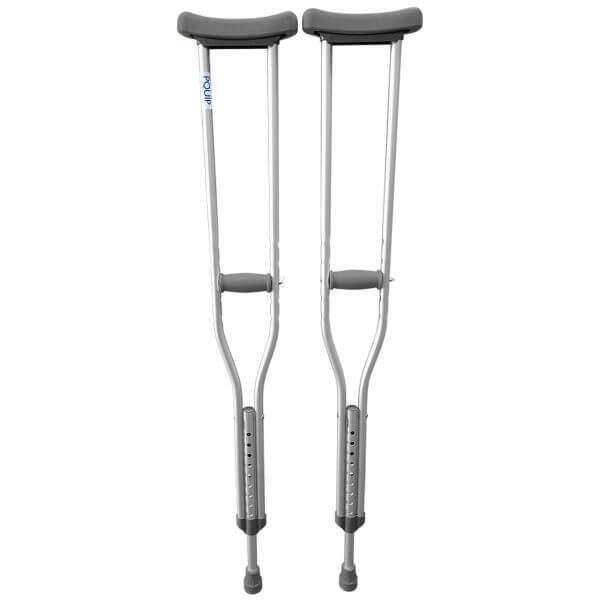 Adjustable Adult Underarm Crutches