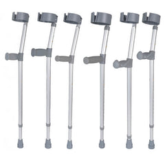 Adjustable Aluminium Forearm Crutch with Closed Cuff