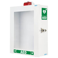 Alarmed AED Cabinet - Lockable Storage for Quick Emergency Access