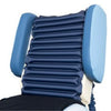 Image of Standard Alternating Air Pressure Relief Chair blue ribbed backrest with contoured side supports