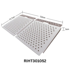 Aluminium Loading Ramps (Pair) - 680kg Capacity, Non-Slip for ATVs & UTVs