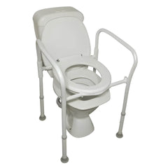 Aluminium Over Toilet Frame with Seat & Lid