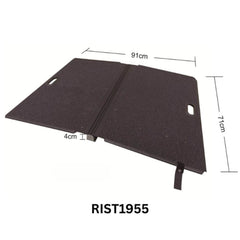 Aluminium Threshold Ramp Portable Wheelchair & Scooter Access Ramp 91cm wide folding access ramp