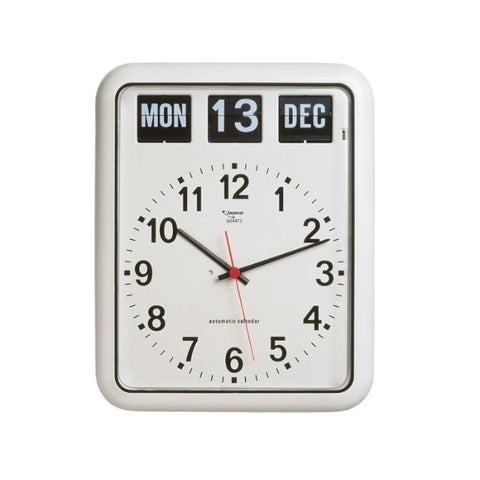Analogue Clock with Minutes and Seconds Square