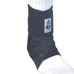 Ankle Brace with Stabilising Straps and Removable Stays
